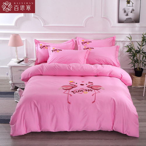 百思寒高檔全棉毛巾繡四件套 融合純棉舒適、精致刺繡與環保印染的寢居藝術